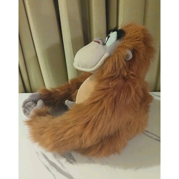 Disney The Jungle Book KING LOUIE Plush Stuffed Monkey Orangutan Hugging Hands - Picture 5 of 6